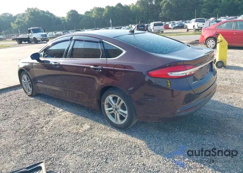 2018 Ford Fusion Hybrid Se from USA, damaged, VIN 3FA6P0LU4JR212850